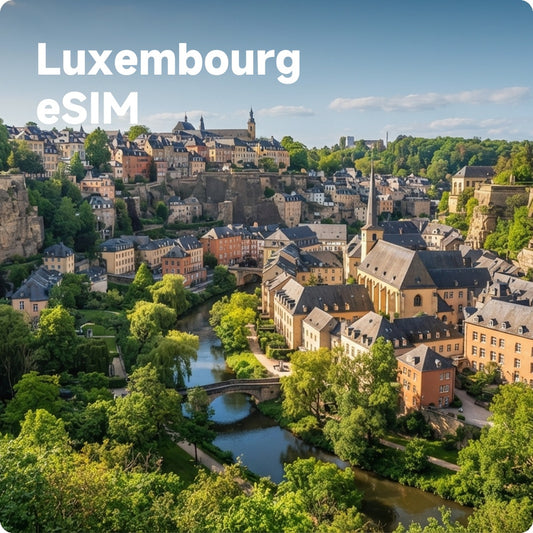 High-Speed Prepaid eSIM for Luxembourg Travel