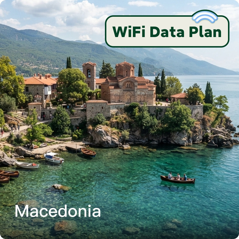 Macedonia Travel WiFi Data Plans