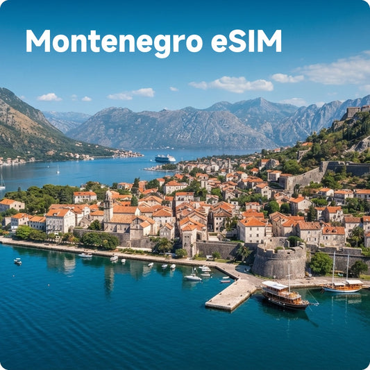 High-Speed Prepaid eSIM for Montenegro Travel