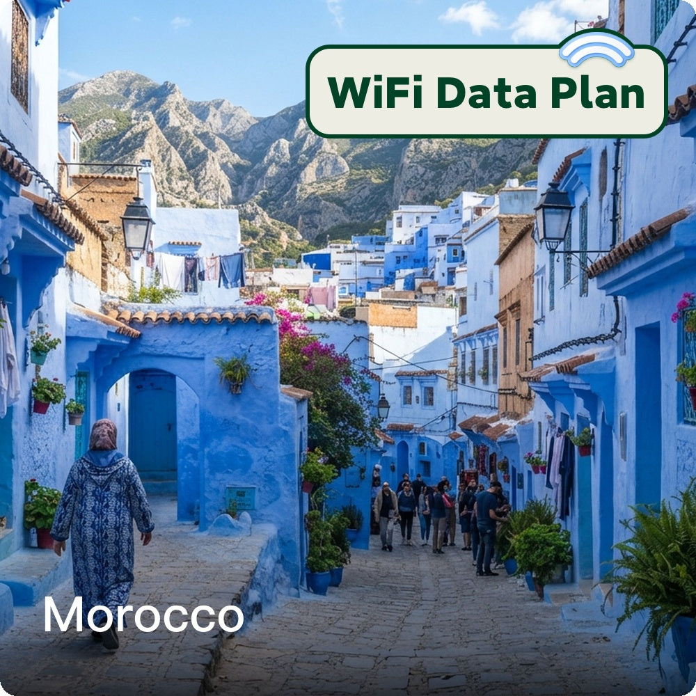 Morocco Travel WiFi Data Plans