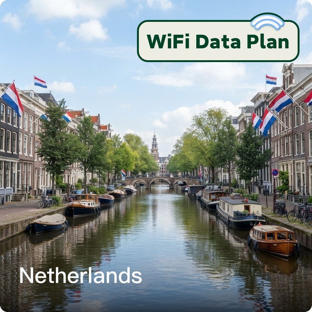 Netherlands Travel WiFi Data Plans