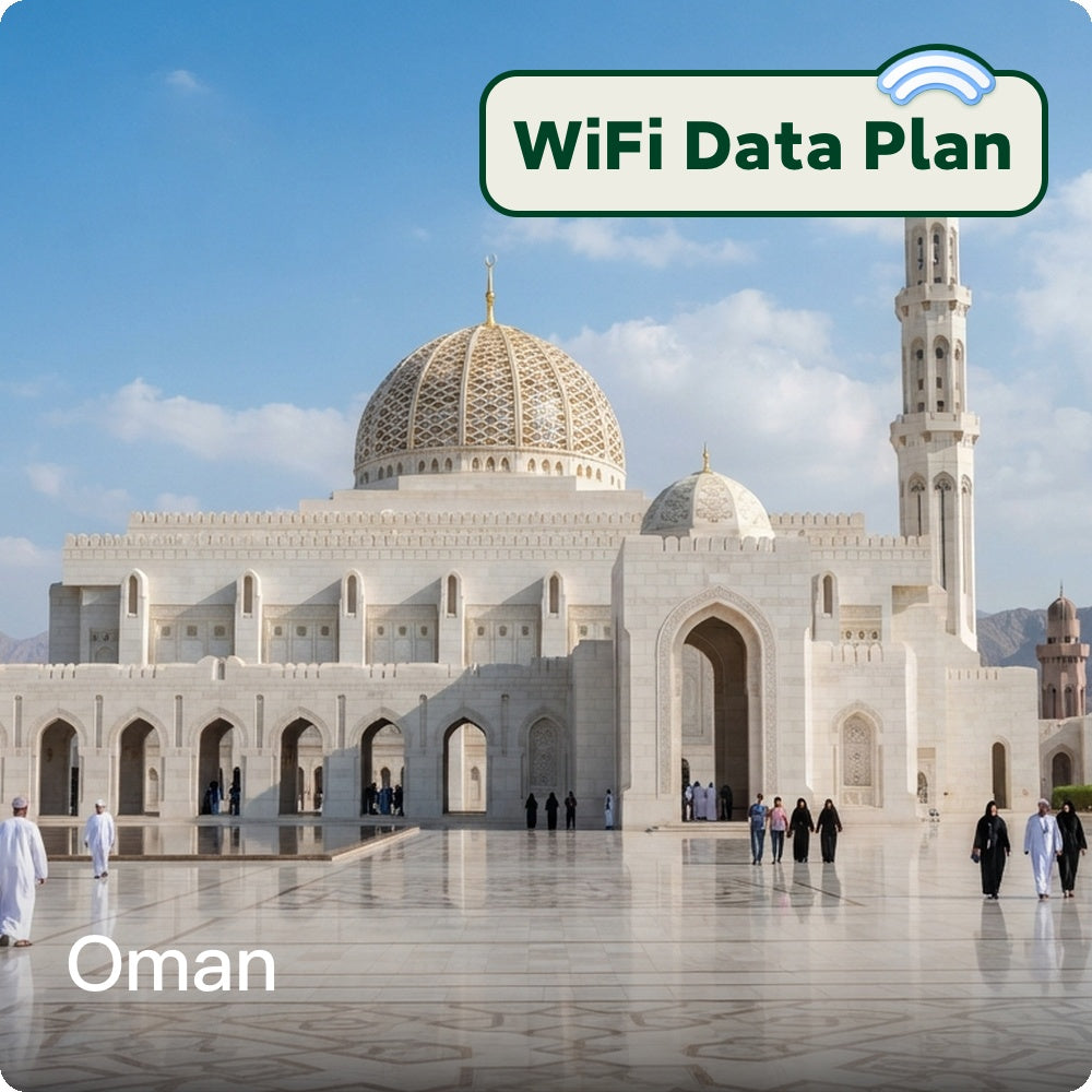 Oman Travel WiFi Data Plans