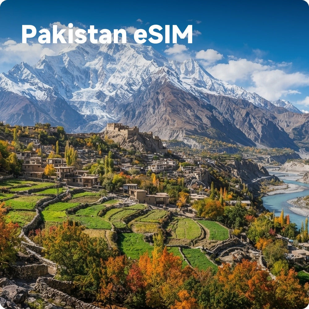 Pakistan eSIM – Fast & Reliable Travel Data for Pakistan