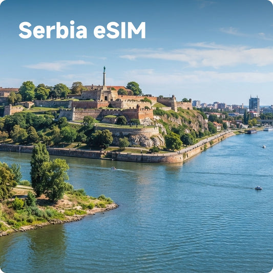 Serbia Travel eSIM | Unlimited 5G/4G Data