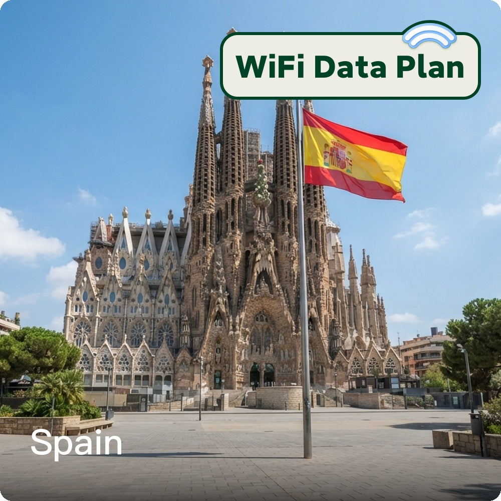 イタリアのWiFiデータプラン – 旅行用ポータブルWiFiデータ購入 1日～30日