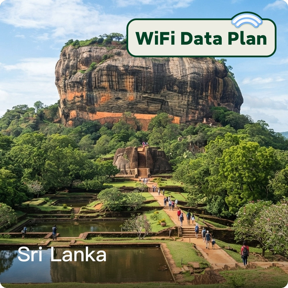 Sri Lanka Travel WiFi Data Plans