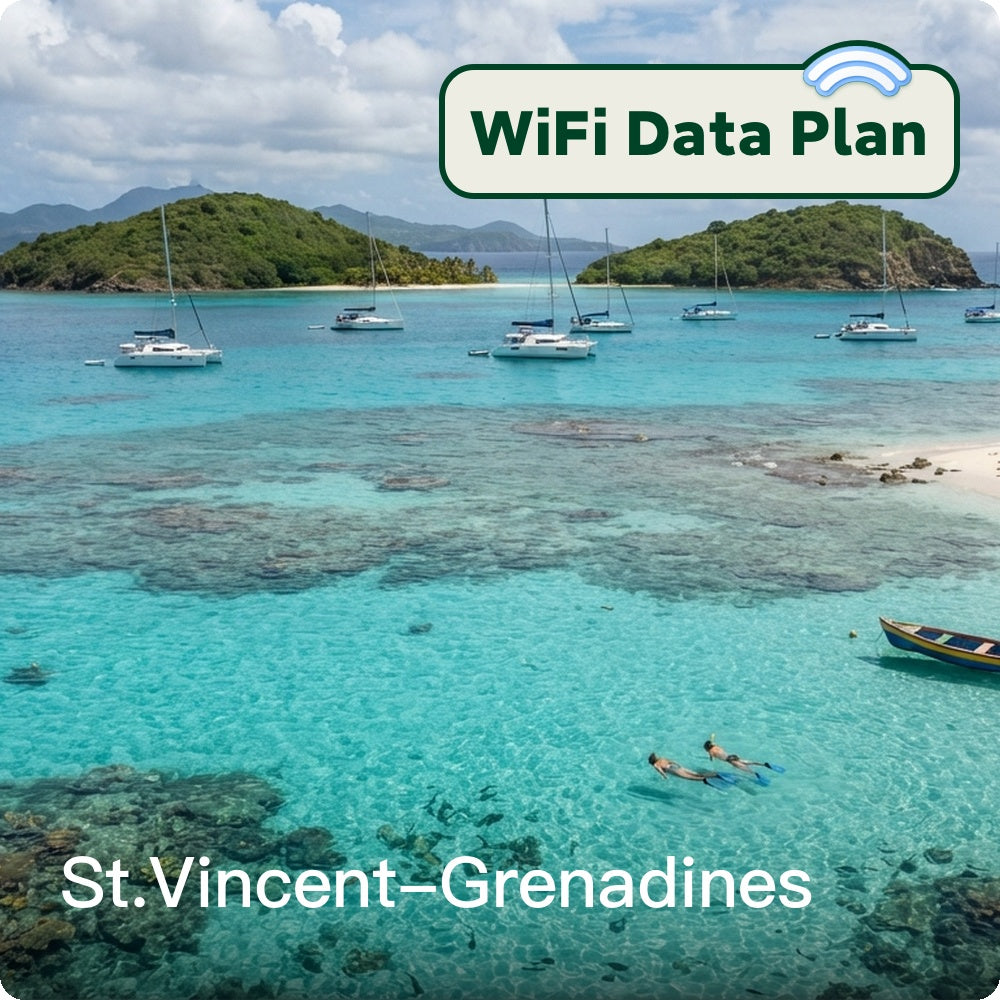 Saint Vincent Travel WiFi Data Plans