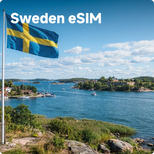 High-Speed Prepaid eSIM for Sweden Travel
