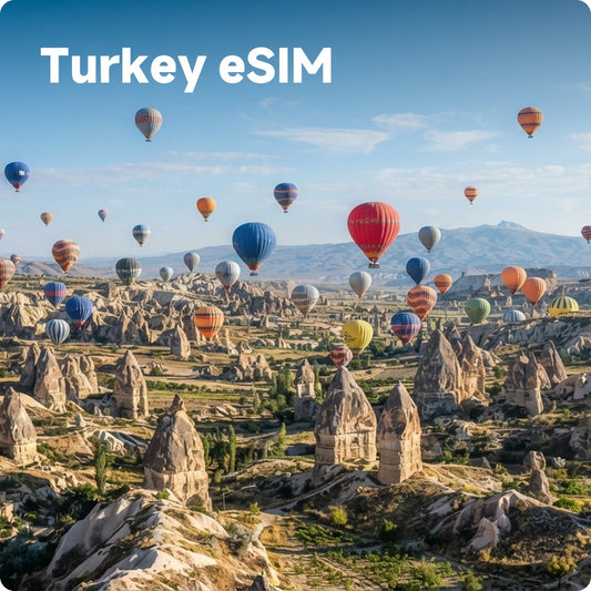 Turkey Travel eSIM | Unlimited 5G/4G Data