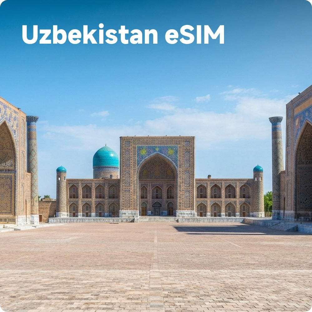 Uzbekistan Travel eSIM | Unlimited 5G/4G Data