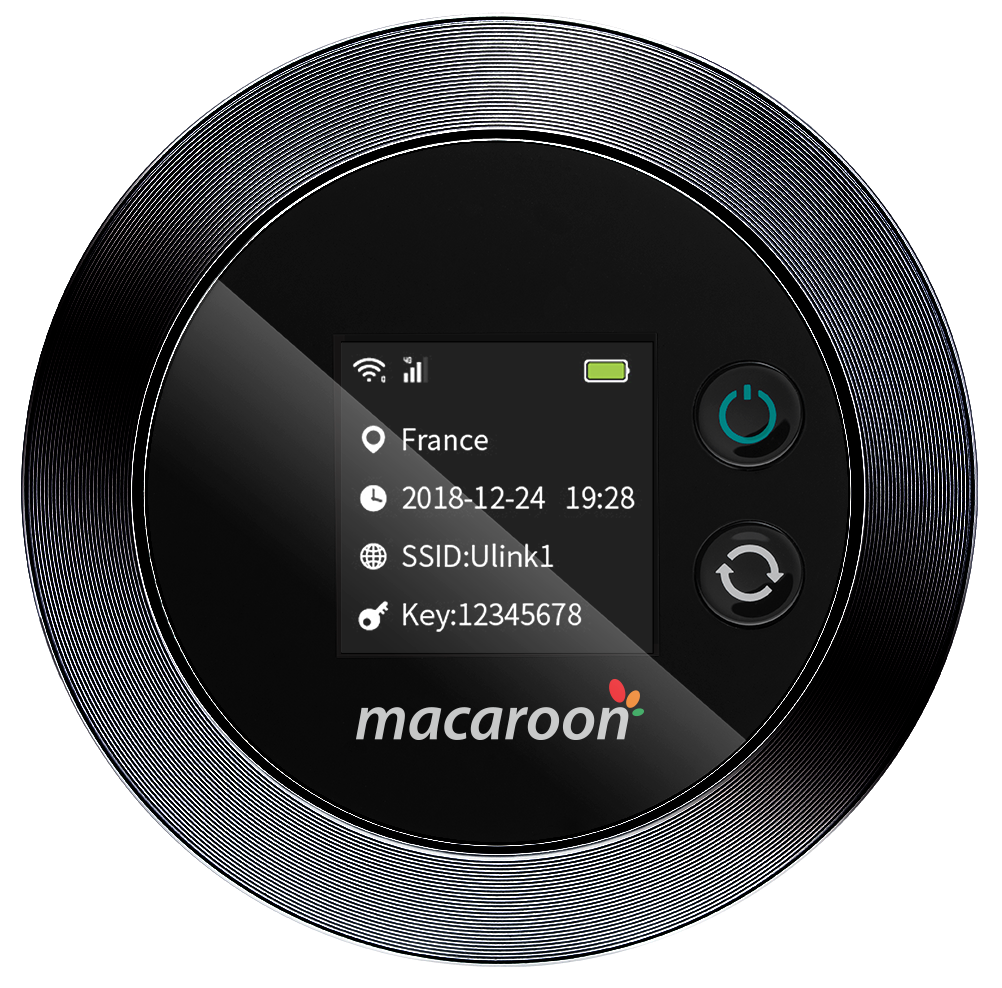 Macaroon Mobile WiFi Hotspot